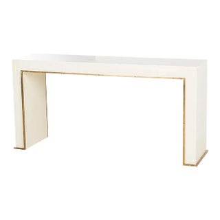 Modern History Minimal Console Table For Sale