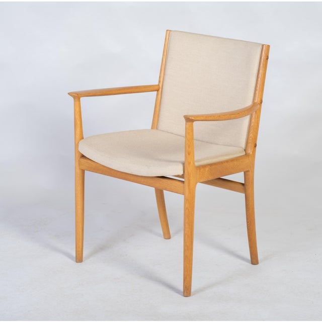 Danish Armchairs by Kai Lyngfeldt Larsen for Søren Willadsen, 1950s, Set of 4 For Sale - Image 5 of 9