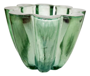 Art Deco Glass Ashtray, 1940s