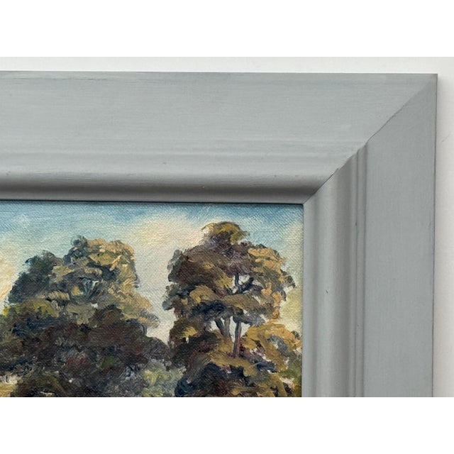 Figures in a Forest by a River Bank in Northern Ireland by 20th Century Artist 1980 Circa For Sale - Image 18 of 18