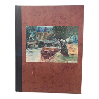 Ludwig Bemelmans My Life in Art Charming 1958 - Autobiography - Filled With Drawings and Color Panels For Sale