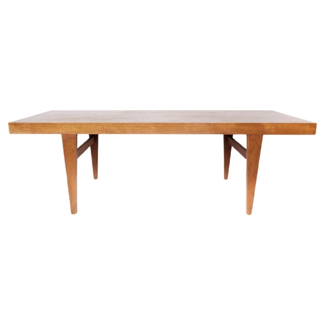 Danish Teak Coffee Table with Drawer, 1960s For Sale