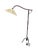 Adjustable Floor Lamp in Metal Covered with Burgundy Leather by Jacques Adnet, 1950 For Sale - Image 9 of 9