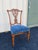 1930's Saginaw Furniture Louis XVI Walnut Dining Chairs- Set of 6 Newly Reupholstered For Sale - Image 6 of 12
