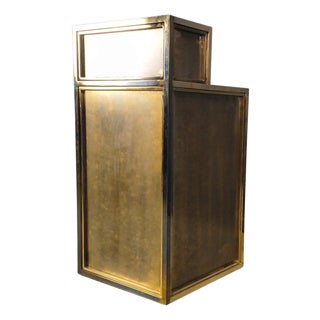 Vintage Brass Bar Counter by Belgochrom, 1970s For Sale