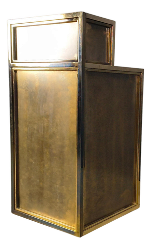 Vintage Brass Bar Counter by Belgochrom, 1970s
