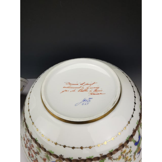 Ceramic Chinese Circus Salad Bowl by Camille Le Tallec for Tiffany & Co., 1987 For Sale - Image 7 of 11