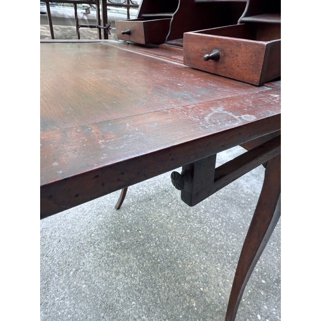 19th Century French Provencial Antique Petite Secrétaire/Side Table/Writing Desk For Sale - Image 13 of 18