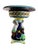 Large majolica standing bowl decorated with fantastic creatures on the pedestal. This magnificent centerpiece comes from...