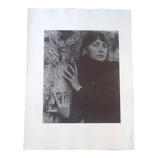 Large Vintage Photogravure-"Georgia O'Keeffe" by Alfred Stieglitz (Usa 1864-1946) For Sale