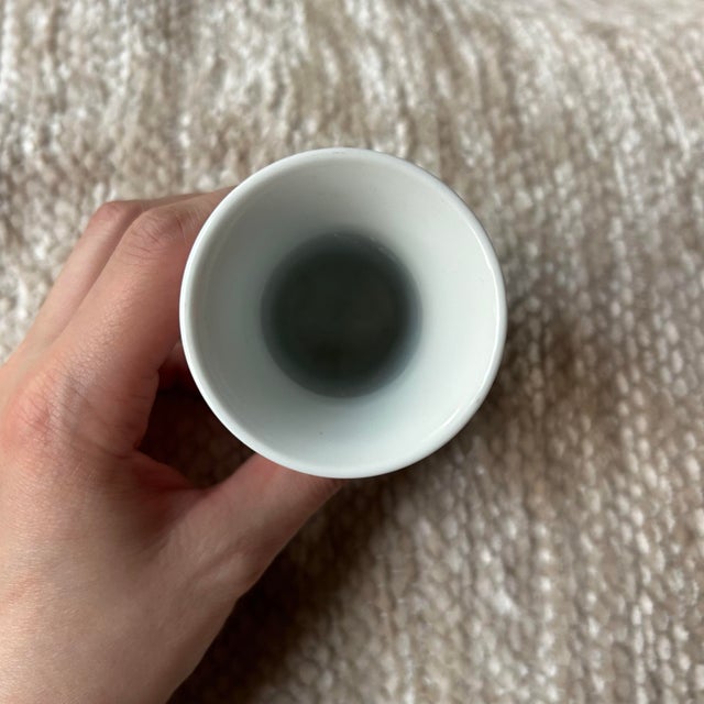 1970s Vintage Rosenthal Germany Bjorn Wiinblad Lyre Night Music Porcelain Bud Vase For Sale - Image 5 of 7