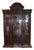 19th Century French Walnut Triple Door Bookcase/Cabinet For Sale