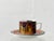 Vintage Swiss Tête-À-Tête Cup Set for Lovers from Bopla! Porcelain Factory Langenthal, Switzerland, 1990s, Set of 4 For Sale - Image 4 of 12