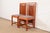 Mission Frank Lloyd Wright for Cassina Arts & Crafts Cherry Wood Dining Chairs, Pair For Sale - Image 3 of 15