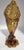 Vintage Murano Amber Glass 'End of Day' Turkey Cornucopia Vase For Sale - Image 9 of 13