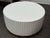 Williams Sonoma Tropea Fluted Round Coffee Table For Sale - Image 4 of 12