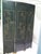 Vintage Wood Carved Black Lacquer 6 Panel Room Divider Screen For Sale In Boston - Image 6 of 6