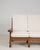 Brutalist Oak Upholstered Sofa, Antique, Belgium, Circa 1970 For Sale - Image 15 of 16