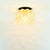 1960s Mid-Century Modern Amber Bubble Glass Ceiling Lights/Flush Mounts by Helena Tynell for Limburg - a Pair For Sale - Image 6 of 8
