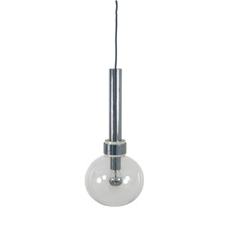 Large Space Age Pendant Light attributed to Motoko Ishii for Staff, 1970s For Sale