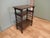 Tier Arts and Crafts Oak Side Table by Leonard Wyburd for Liberty's of London around 1885. The table stands on bobbin...