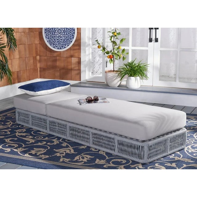 Metal Gillian Daybed - Gray For Sale - Image 7 of 12
