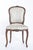 French Country French Striped Side Chair For Sale - Image 3 of 11