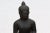 Captivating Metal Buddha With Patinated Finish For Sale - Image 4 of 12