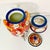 1980s Vintage Mediterranean Italian Style Boho Chic Ceramic Beverage Dispenser & Heating Base - 3 Piece Set. For Sale - Image 11 of 12