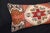 Decorative Turkish Oushak Rug Pillow – Vintage Lumbar Textile Cushion -19'' X 31'' For Sale - Image 9 of 13