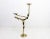 Beautiful double modernist candle holder, bronze or brass candle picker from the 60s Very good, this candle picker...