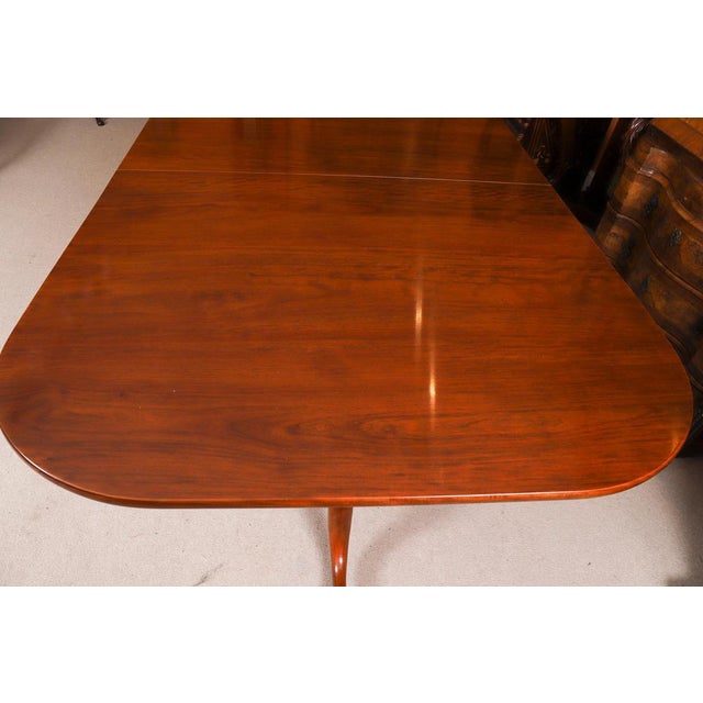 Vintage Regency Revival Dining Table and Chairs by William Tillman, 1980s, Set of 9 For Sale - Image 10 of 18