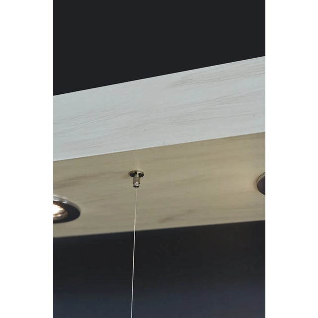 Metal Pendant Light by Frankie Cesare For Sale - Image 7 of 10