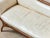 Vintage Antique Settee With Marble Side Table For Sale - Image 10 of 12