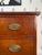 Antique Early 1800s New England Neoclassical Chest Made From Cherry and Mahogany For Sale - Image 9 of 12