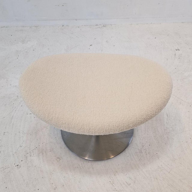 Set of Large Globe Armchair with Ottoman by Pierre Paulin for Artifort, 1960s For Sale - Image 13 of 16