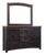 Greenview Sliding Door Dresser - Distressed Black For Sale