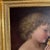 Vintage Oil Painting Child With Chick Classical Portrait Gilt Frame For Sale - Image 9 of 12