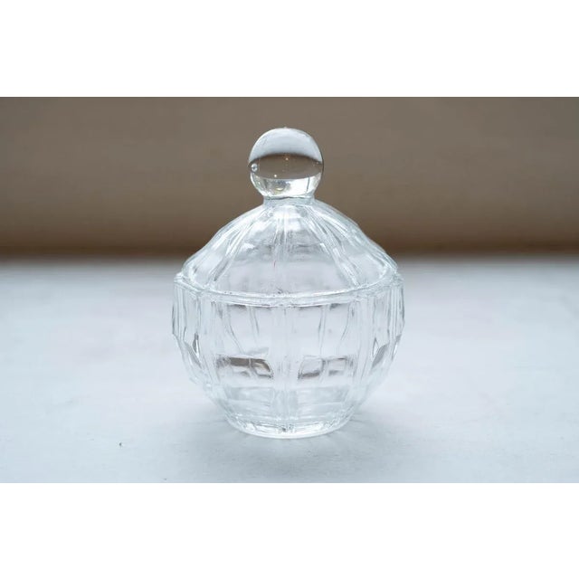 Mid-Century Small Glass Candy Jar For Sale - Image 13 of 13
