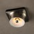 Brown Vintage Wall Lamp in Aluminum, 1960s For Sale - Image 8 of 8