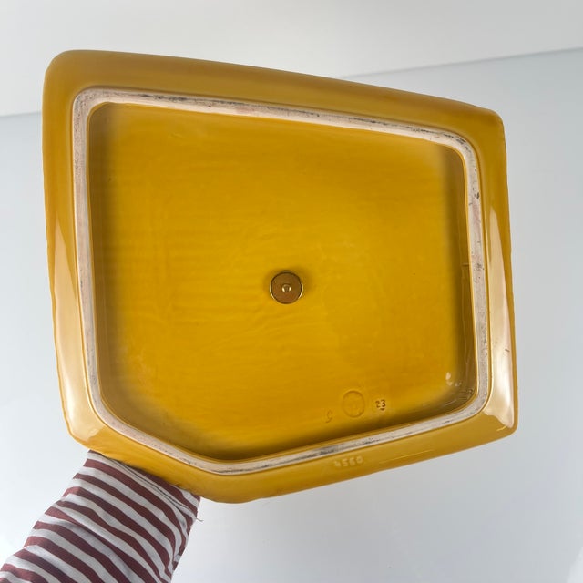 Metal Vintage Cheese Board with Duck Handle from Vallauris, 1950s For Sale - Image 7 of 10