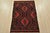 Cabin Vintage Baloch Rug 3'1'' X 4'8'' Black Wool Tribal Hand-Knotted Oriental Carpet For Sale - Image 3 of 12