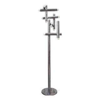 Italian 17-Light Floor Lamp by Goffredo Reggiani, 1970s For Sale