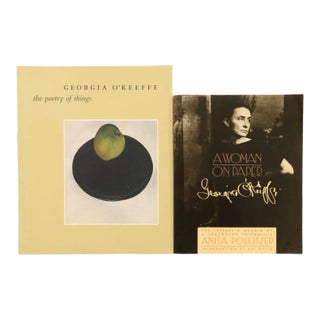 Georgia O'Keeffe Books - Set of 2 For Sale
