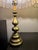 Vintage Brass Capiz Shell Lamp Set For Sale - Image 4 of 12