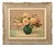 Art Deco Still Life with Vase of Roses, Oil on Canvas, 20th Century, Framed For Sale - Image 10 of 10