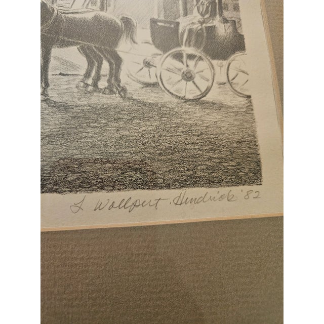 Country Inn Drawing/Framed, L. Wolverton Hendrick, 1982, Signed, Numbered For Sale In Washington DC - Image 6 of 6