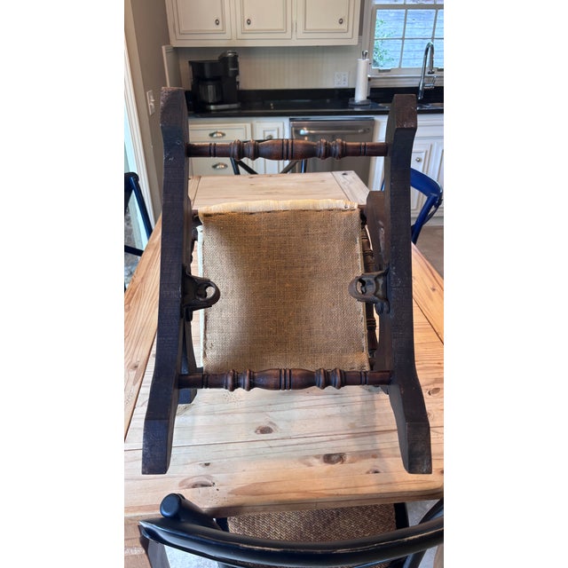 British Child’s Rocking Chair 1870-1895 For Sale - Image 4 of 5