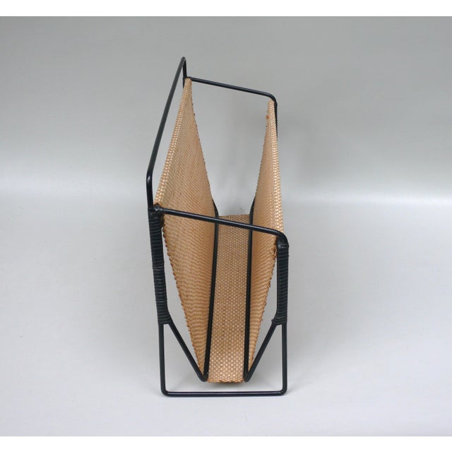 Mid-Century Modern Vintage German Newspaper Rack, 1960s For Sale - Image 3 of 18