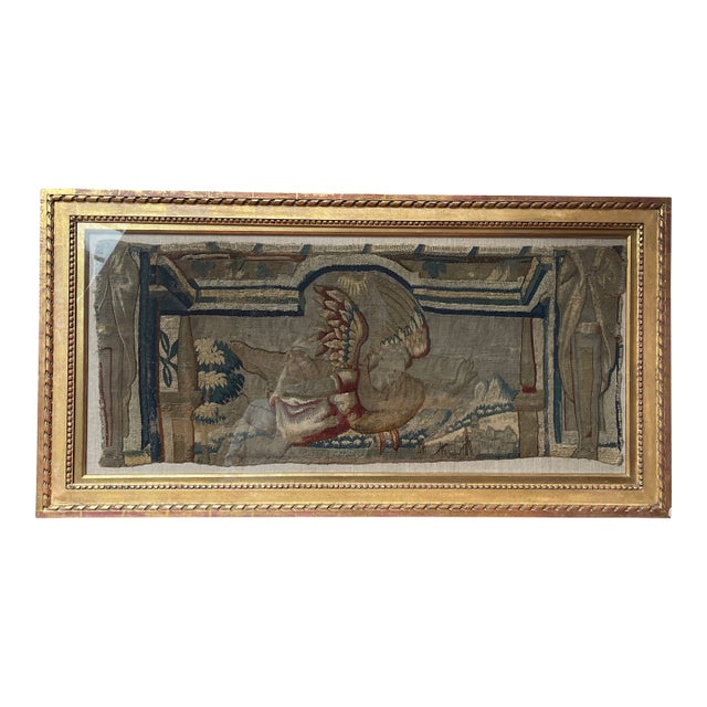 16th Century Tapestry Fragment of an Angel For Sale